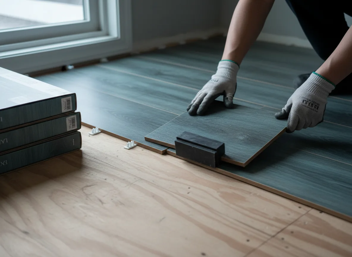 Luxury Vinyl Plank Installation company in Pennock, MN